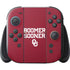 University of Oklahoma Boomer Sooner Nintendo Switch 2 (2025) with Joy-Con Skin